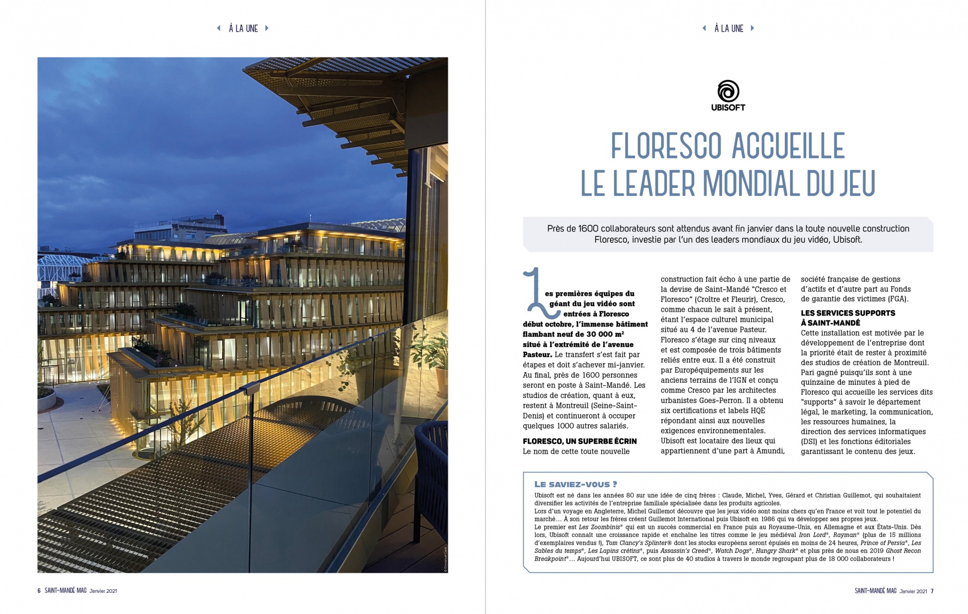 Créer un magasine de ville 