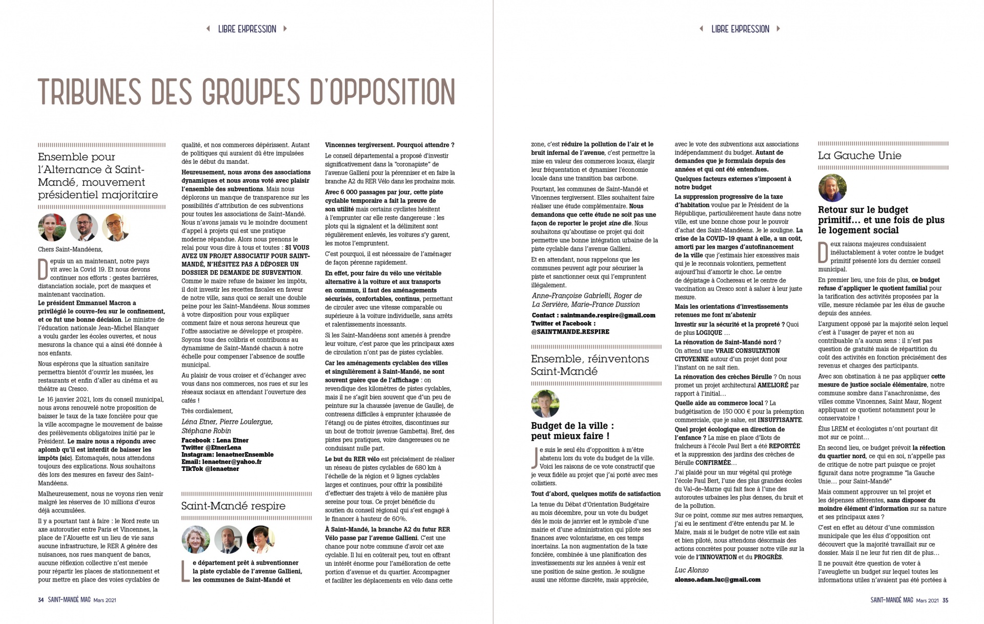 Créer un magasine de ville 