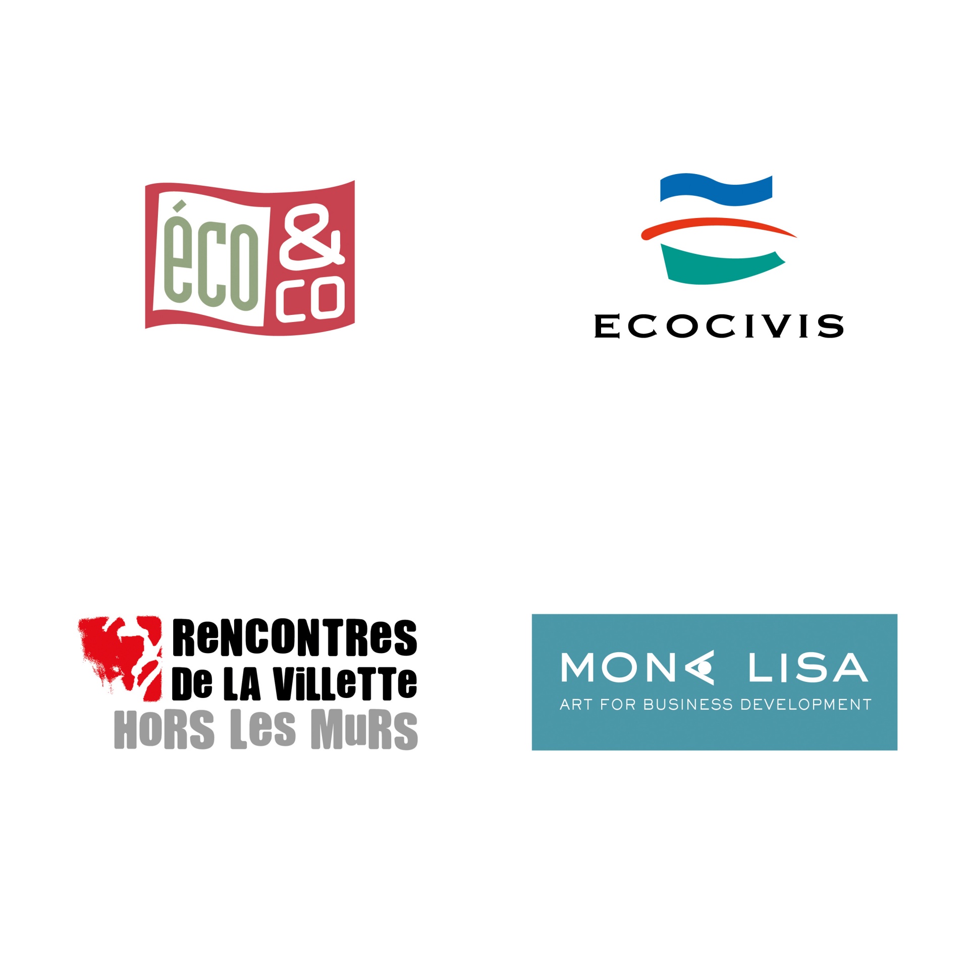une pluie de logos