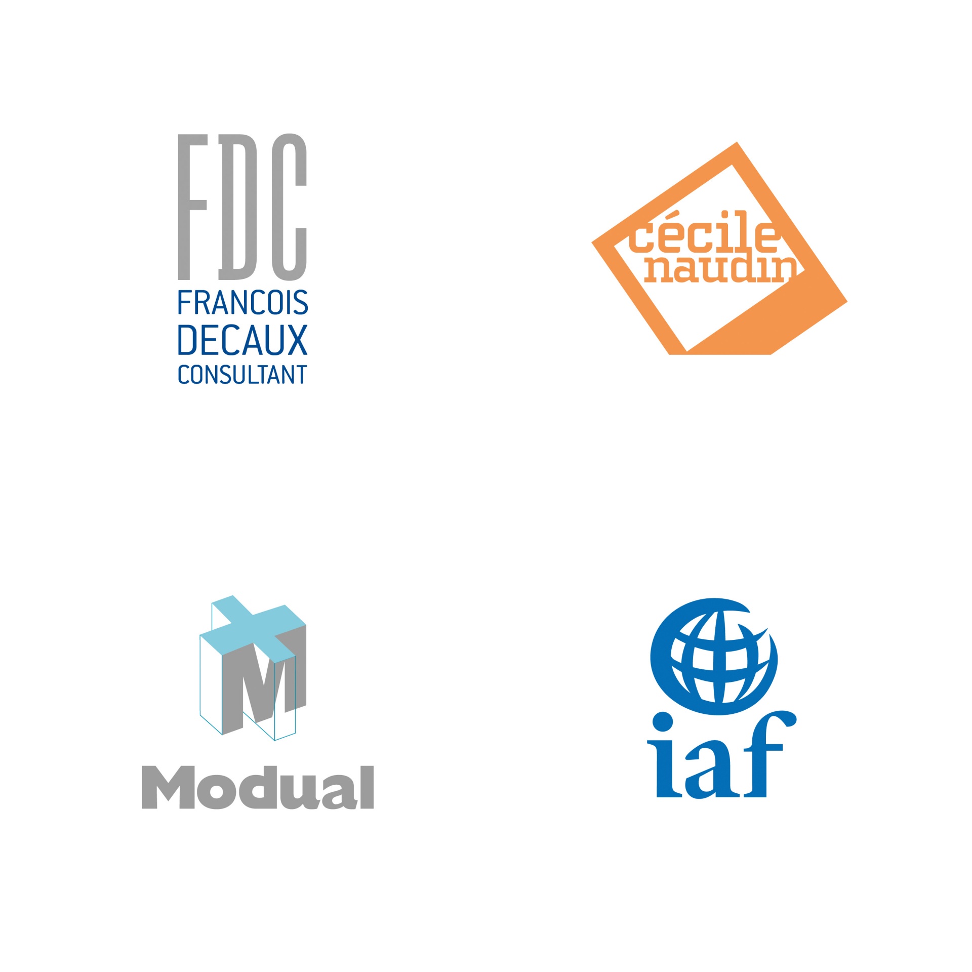 une pluie de logos