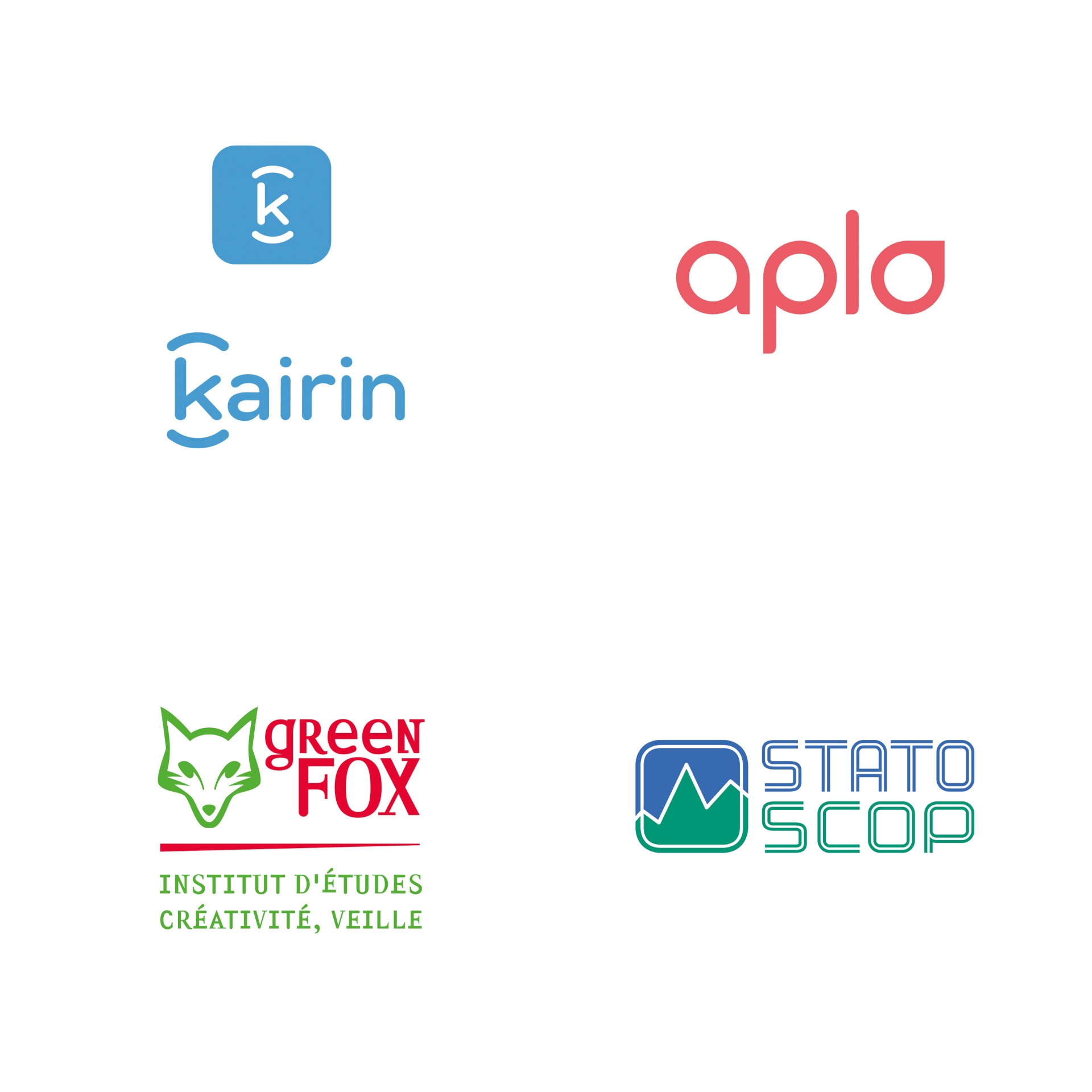 une pluie de logos