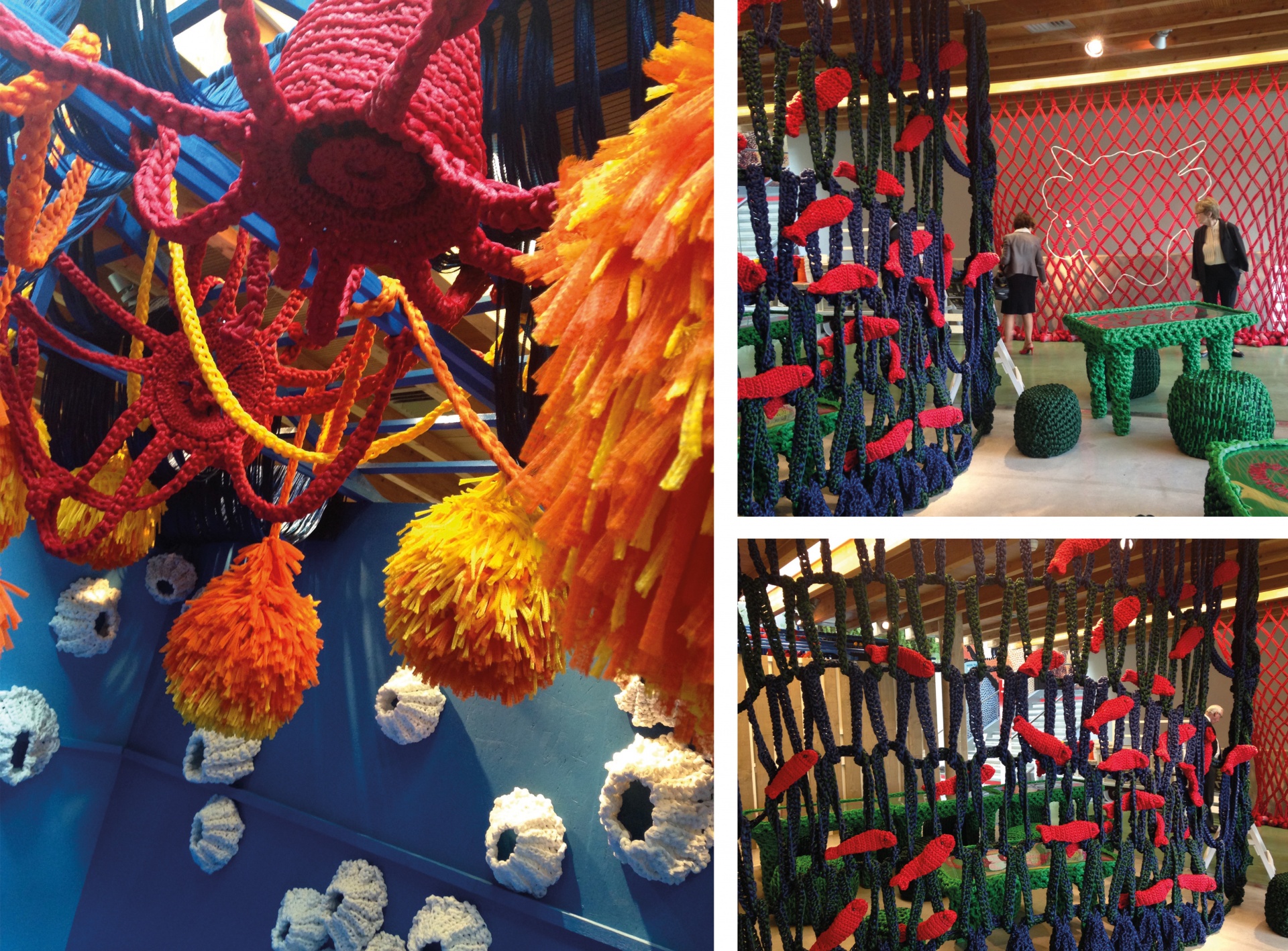 une expo de design textile à La Maison de la Vache qui rit