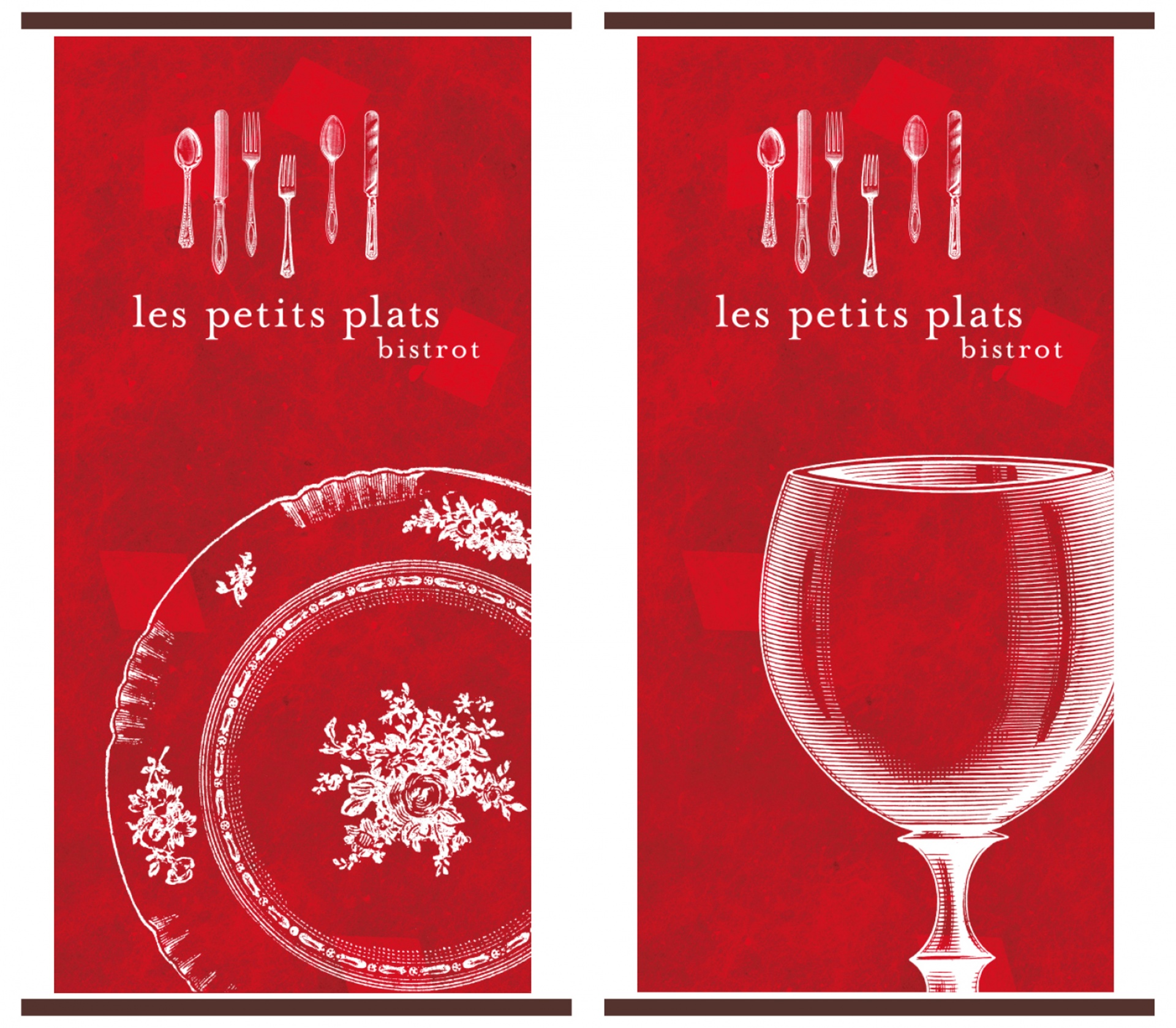 créer toute l'identité du Restaurant Les Petits Plats