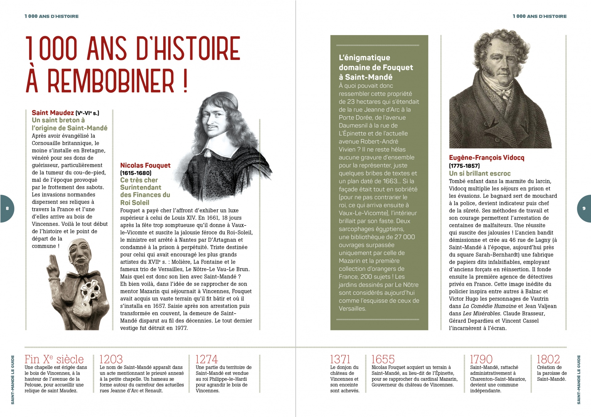 Voyager avec le Guide de Saint-Mandé