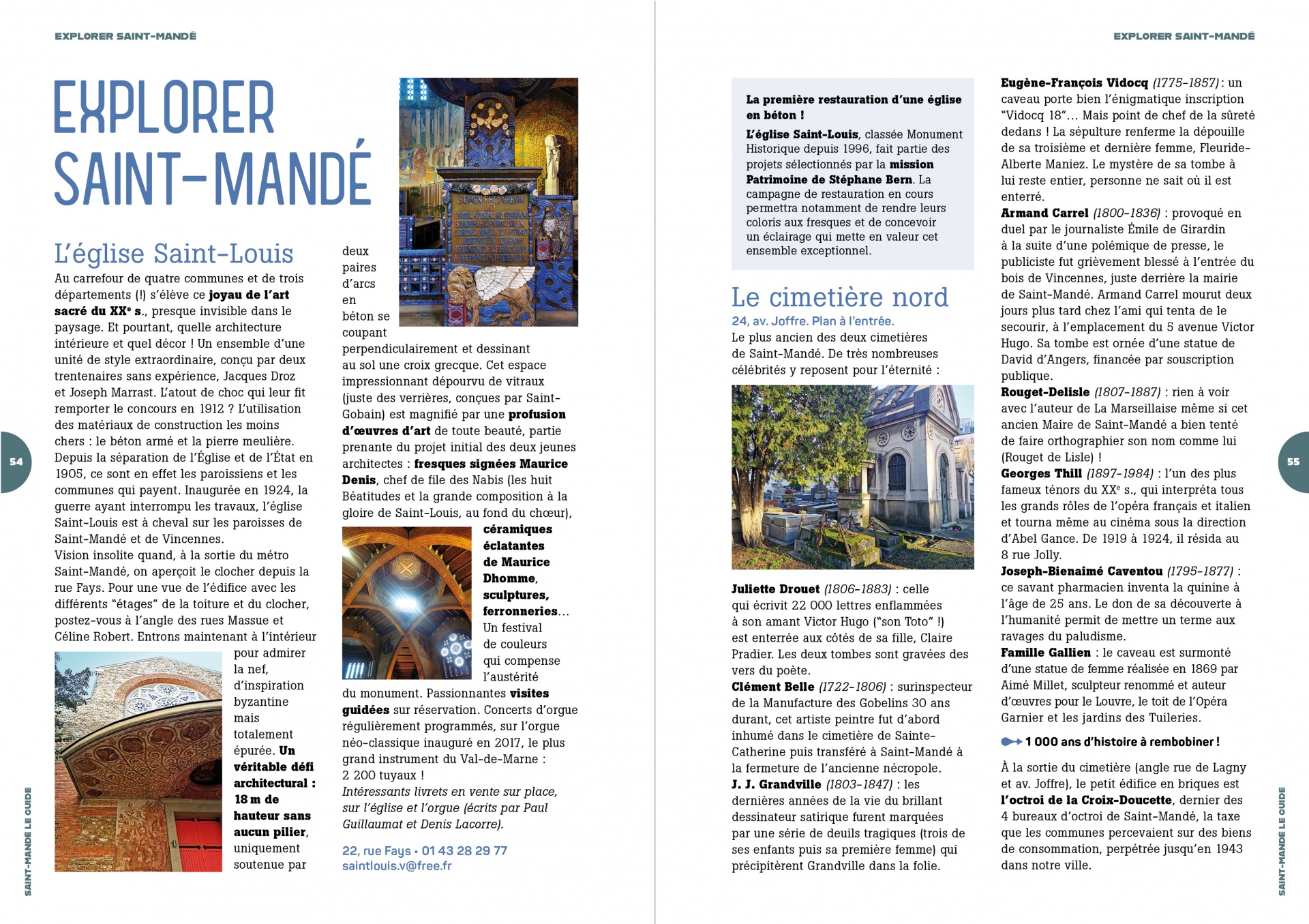 Voyager avec le Guide de Saint-Mandé