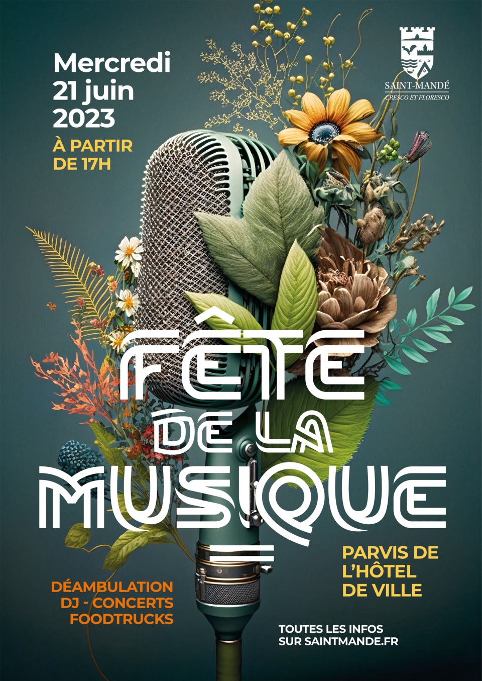 une affiche pour la fête de la Musique