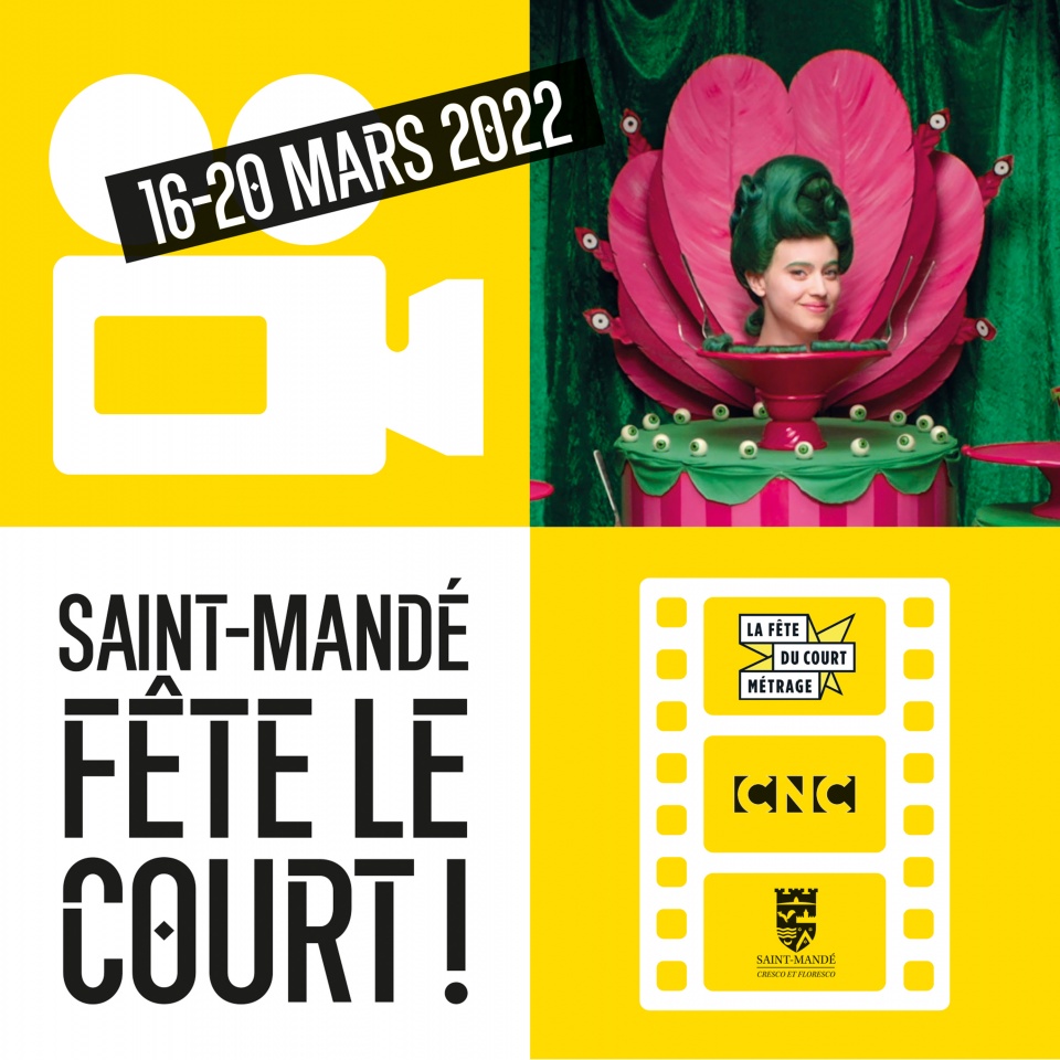 communiquer sur la fête du court-métrage, dans le cadre d'une identité visuelle existante