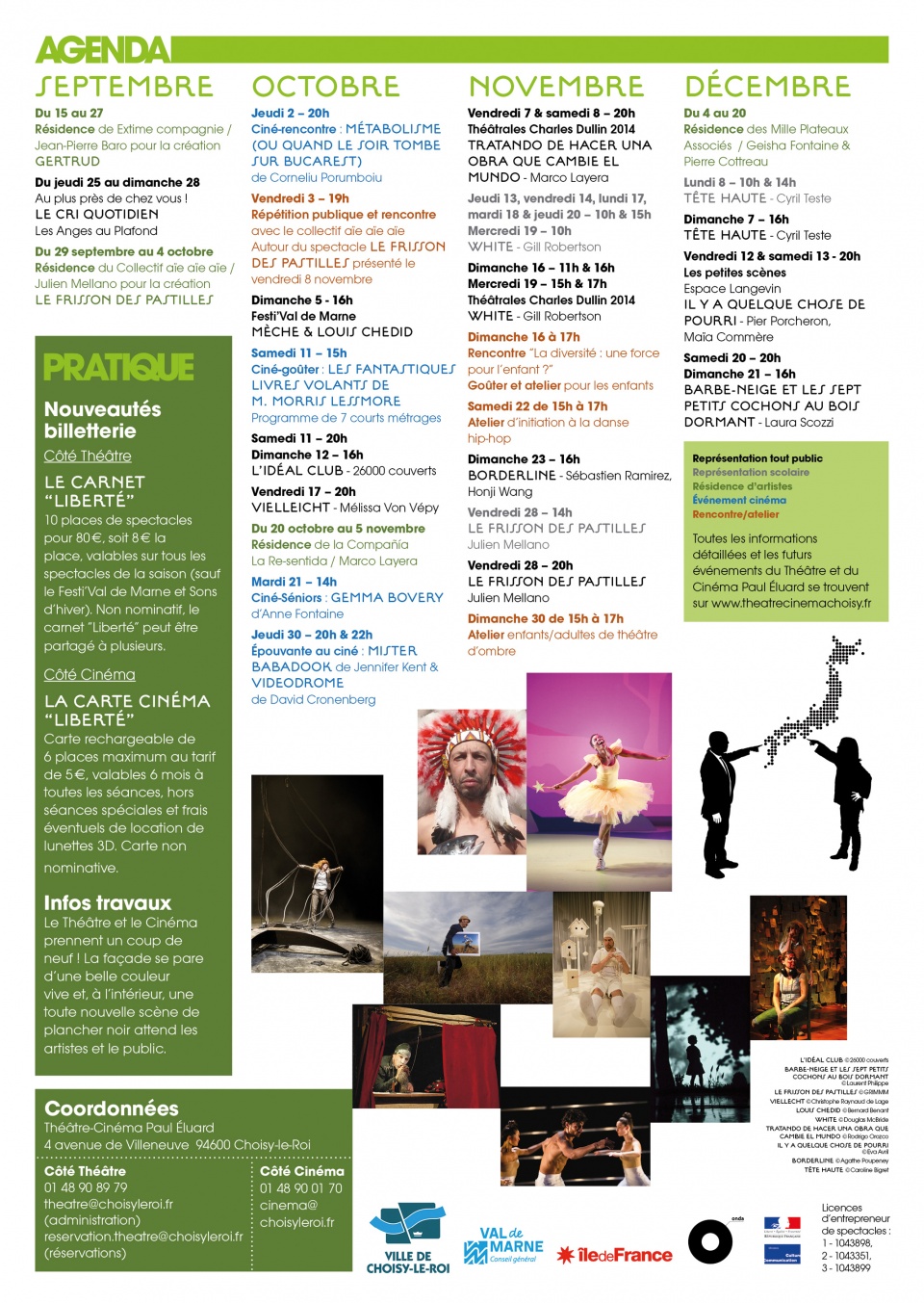 Une newsletter pour parler de ce qui se passe au Théâtre